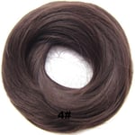 Hair Bun Rubber Band Straight Scrunchie 4