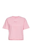 Nina *Villkorat Erbjudande T-shirts & Tops Short-sleeved Rosa Pepe Jeans London