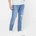 Levi's Mens 512™ Slim Tapered Ripped Jeans - Indigo / 26S