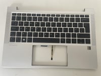 For HP ProBook 630 G8 M21189-031 Palmrest Cover Keyboard UK English Original NEW