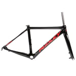 Ridley Bikes Fenix C Pureline Classic Disc Road Frameset - Gloss Black / Red XXSmall Black/Red