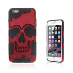 Apple Cool Skull (röd) Iphone 6 Plus Skal
