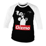 Gremlins GIZMO Baseball 3/4 Sleeve Tee, Long Sleeve T-Shirt