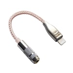 AIDERLOT Headphone 3.5mm Adapter for iPhone Braided USB-C to 3.5mm Headphones Jack Compatible with iPhone 12 Pro SE 2020 11 XR XS Max X 8 8P 7 7P Audio Earphone Aux Adaptor