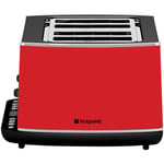 Hotpoint TT 44E ARO UK Red 4 Slice Toaster