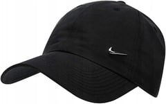 Nike Adults Unisex Metal Swoosh Logo Cap CI2653 010