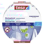 Monteringstejp vattentät 19mm x 5m | Tesa Powerbond | vit