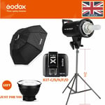 Godox SK300II Studio Flash+95cm softbox with bowens mount+light stand + X1T- Kit