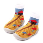 Winter Baby Cotton Christmas Warm Anti-slip Floor Sock Shoes E 7-12months