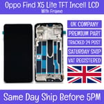 Oppo Find X5 Lite CPH2371 Incell LCD Screen Display Touch Digitizer + Frame