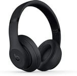 Beats Studio3 Headphones Beats By Dre Matte Black Wireless ANC Over-Ear Headset