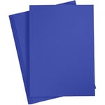 Övriga Tillverkare Färgad kartong - A4 180 g Kungsblå 100 ark