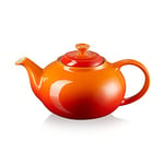 Le Creuset Stoneware Classic Teapot, 1.3 Litres, Serves 3-4 Cups, Volcanic, 70702130900000
