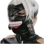 Cosplay Prop Tokyo Ghoul Mask Kaneki Ken Mask Skräck Anime Kostymtillbehör