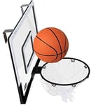 YFFSS NBA Game On Indoor Basketball Hoop & Ball Set Indoor/Outdoor Net Goal Adjustable basketball stand