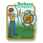 Steven Rhodes - Archery For Beginners Sticker, Accessories
