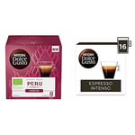 Nescafé Dolce Gusto Peru Cajamarca Espresso Coffee Pods (Pack of 3, Total 36 Capsules) & Nescafé Espresso Intenso Coffee Pods (Pack of 3, Total 48 Capsules)