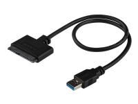 StarTech.com SATA to USB Cable - USB 3.0 to 2.5 SATA III Hard Drive Adapter - External Converter for SSD/HDD Data Transfer (USB3S2SAT3CB) - Kontrollerkort - 2.5 - SATA 6Gb/s - USB 3.0