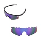 New WL Polarized Purple Vented Replacement Lenses For Oakley M Frame Strike