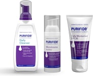 Purifide by Acnecide Re-Set Skincare Set, with Microbiome Equalizer for Blemish-