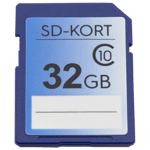 32GB SD-kort Professional