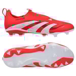 adidas Predator League Laceless Fg/ag Pure Victory - Lucid Red/vit/svart Barn, storlek 35½