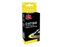 UPrint C-571XLB - 11 ml - taille XL - noir - compatible - remanufacturé - cartouche d'encre - pour Canon PIXMA TS5051, TS5053, TS5055, TS6050, TS6051, TS6052, TS8051, TS8052, TS9050, TS9055