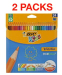 2 x BIC Evolution Colouring Pencils 24 Pack