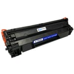1 Black Laser Toner Cartridge for HP LaserJet Pro M1212nf, M1217nfw, P1102w