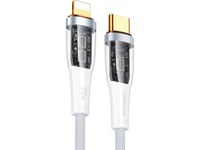 Joyroom Usb Cable Joyroom Fast Charging Cable With Smart Switch Usb-C - Lightning 20W 1.2M White (S-Cl020a3)