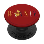 PopSockets Disney Winnie The Pooh Winnie Simple Text PopSockets Swappable PopGrip