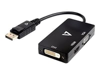 V7 V7dp-vgadvihdmi-1e Adaptateur DisplayPort (M) vers VGA, HDMI ou DVI (F)