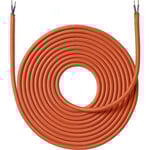 Nielsen Light tygledning 2x0,75 mm², 4 meter, orange