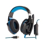 Micro-casque lumineux USB spécial Gaming GHS-400.LED - son Surround 7.1