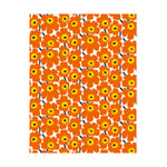 Marimekko Pieni Unikko vaxduk Orange