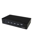 4 Port HDMI KVM Switch With Built-in USB 3.0 Hub - 1080p