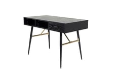 Venture Design Gold skrivbord Svart 110 x 60 cm