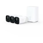 eufy EufyCam 2 Pro 3+1kit T88523D2 IP-Set de surveillance sans filavec 3 caméras Y072062