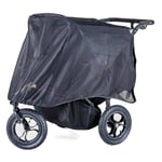 Out n About UV Sun Mesh Cover - v4 & v5 Nipper Double (Black) With UV50+