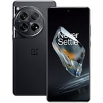 OnePlus 12 5G (UK) 12GB RAM 256GB Storage SIM-Free Smartphone with 4th Gen Hasselblad Camera for Mobile - 2 Year Warranty - Silky Black