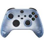eXtremeRate Glacier Blue Replacement Part Faceplate, Housing Shell Case for Xbox Series S & Xbox Series X Controller Accessories - Controller NOT Included