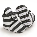 Baby Striped Non-slip Soft-soled Warm Toddler Shoes A 12-18m
