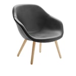 HAY - About a Lounge AAL82, Water-based Lacquered Oak/Cat.6 Sense Black