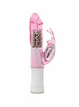 Rabbit Vibrator Rotating Vibrating Clitoral Sex Toy Classic Bold Pink