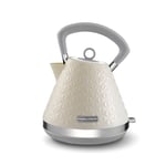 Morphy Richards Vector Pyramid Kettle 108132 Traditional Kettle Cream