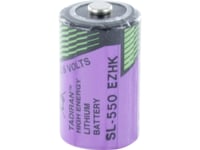 Tadiran Batterier Sl 550 S Specialbatterier 1/2 Aa Hög Temperatur Litium 3,6 V 900 Mah 1 St