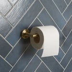 Dérouleur papier toilette moderne - Or brossé - Clarus