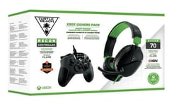 Turtle Beach Xbox Gamers Pack - Includes Recon Wired Controller Blac - J1398z