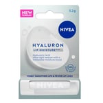 Nivea Hyaluron Lip Moisture Plus fuktgivande läppbalsam 5,2 g (P1)