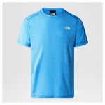 The North Face Mens Lightning S/S Tee (Blå (SUPER SONIC BLUE WHITE HEATHER) X-large)